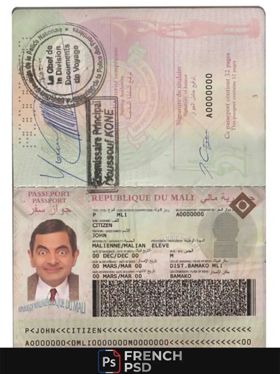Mali passeport — Passeports