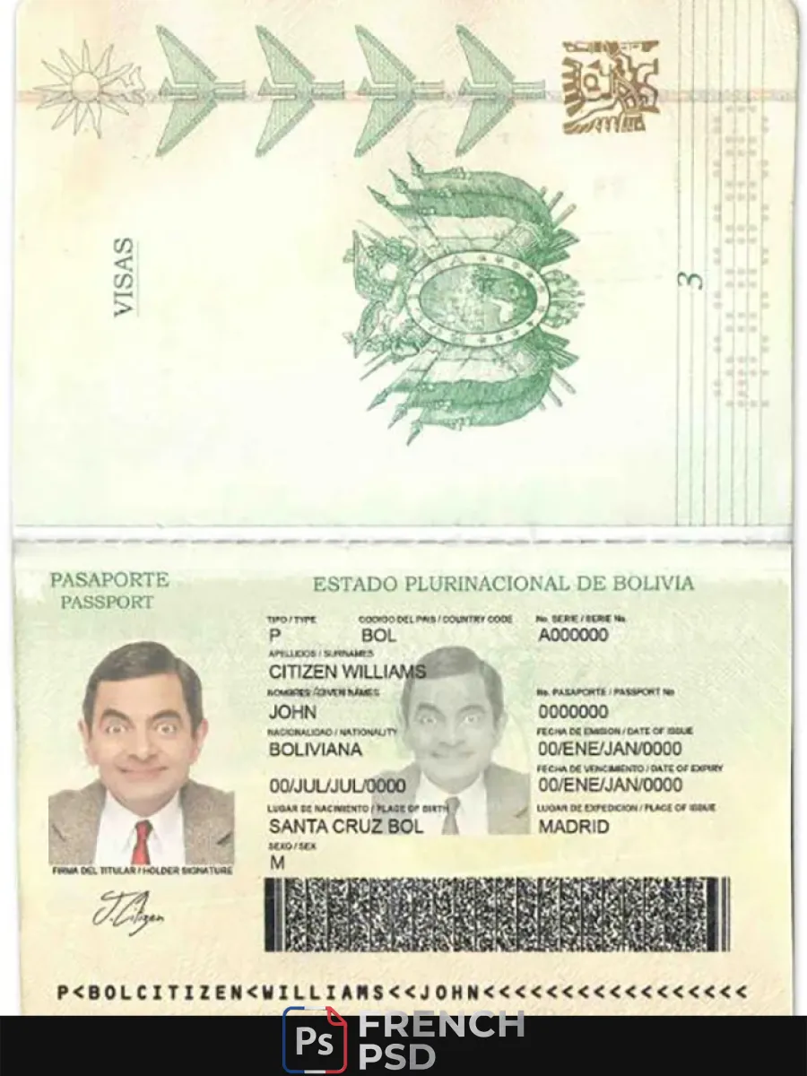 Bolivie passeport — Passeports