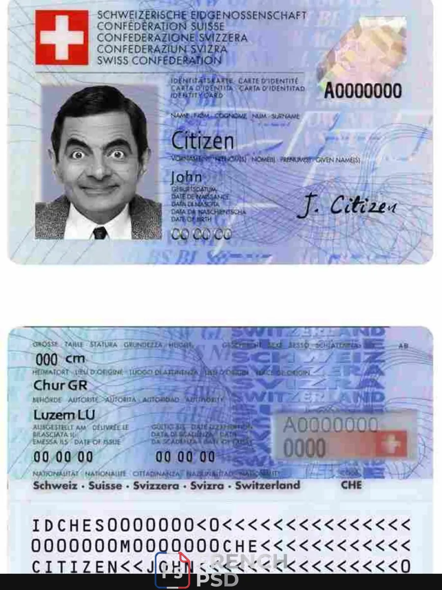 Suisse Id — Cartes d'identité