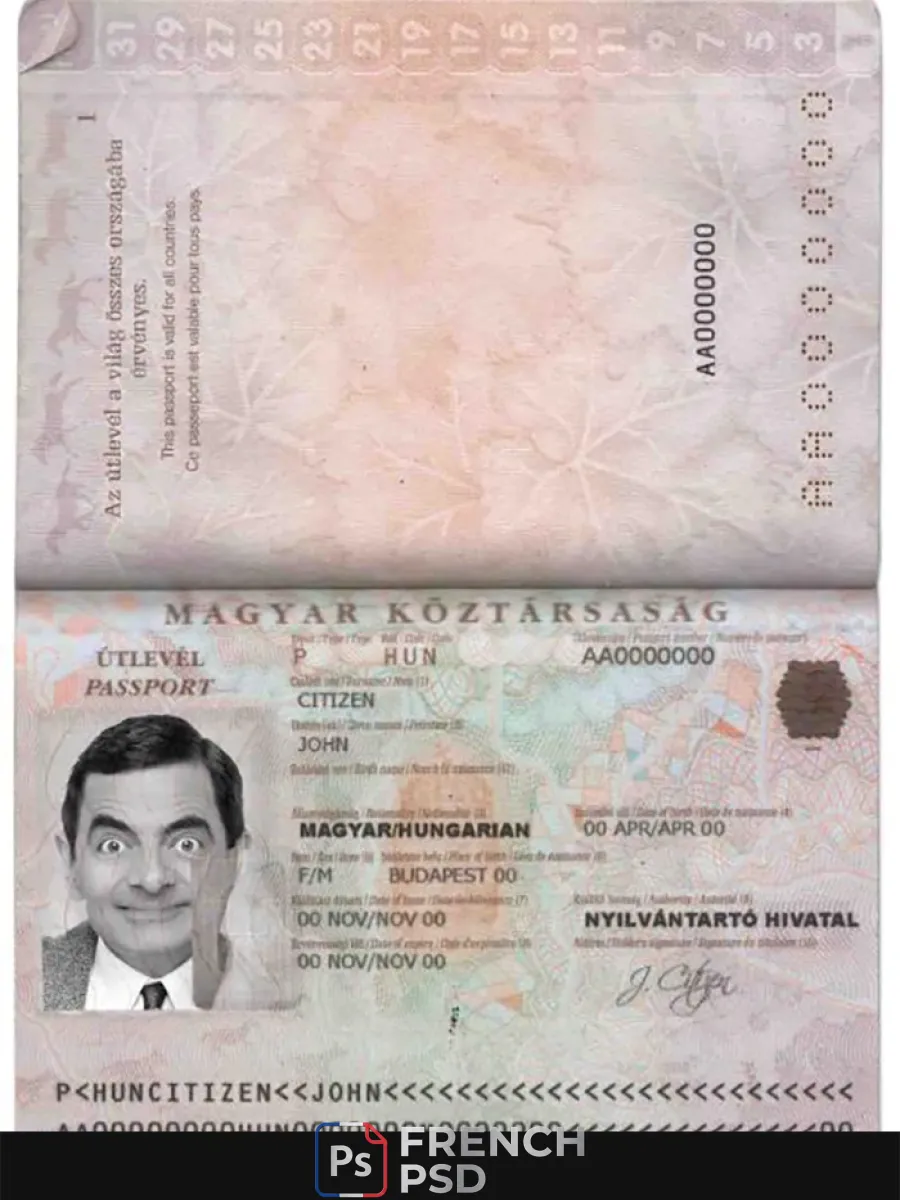 Hongrie passeport — Passeports