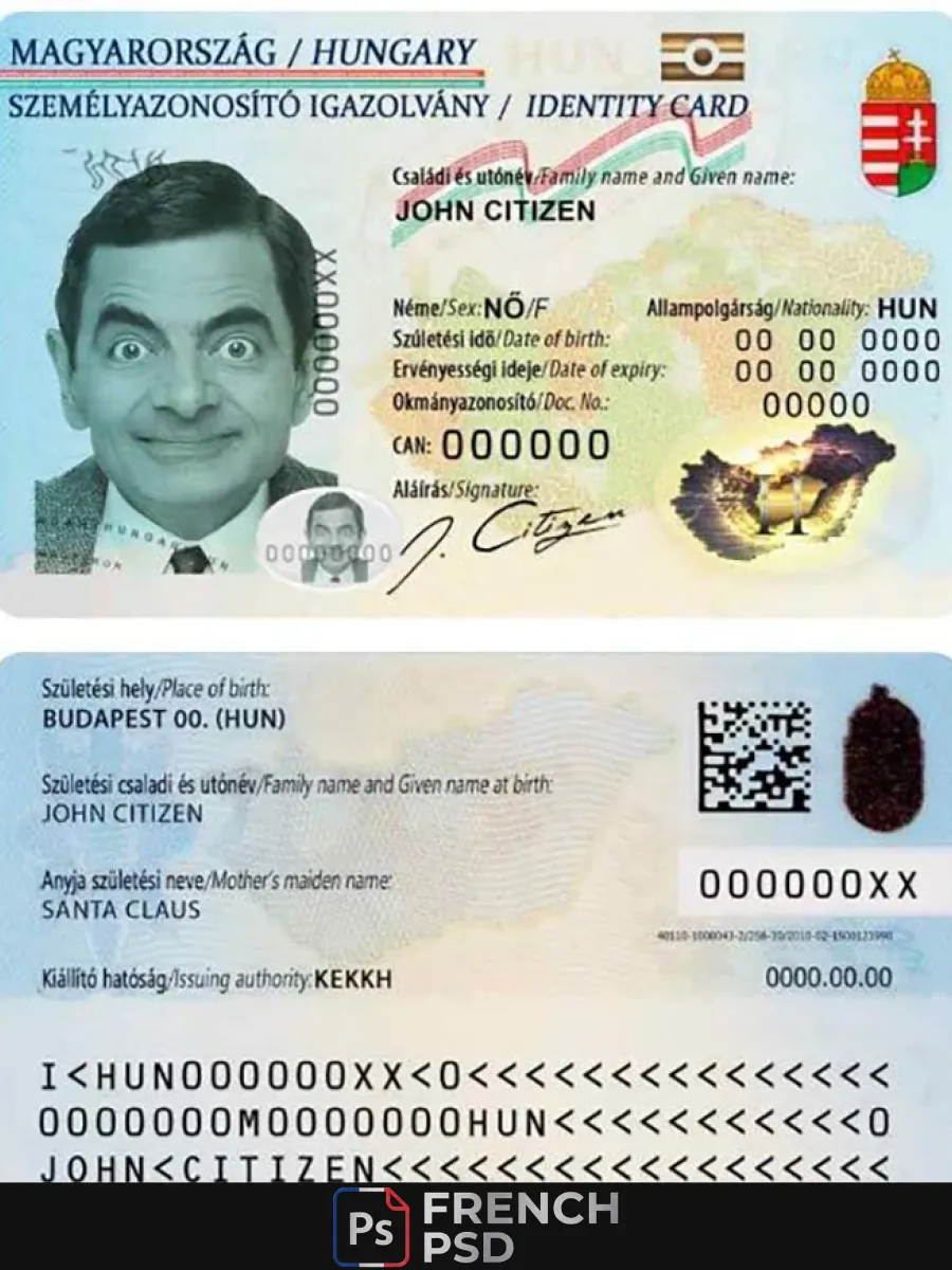 Hongrie Id 1 — Cartes d'identité