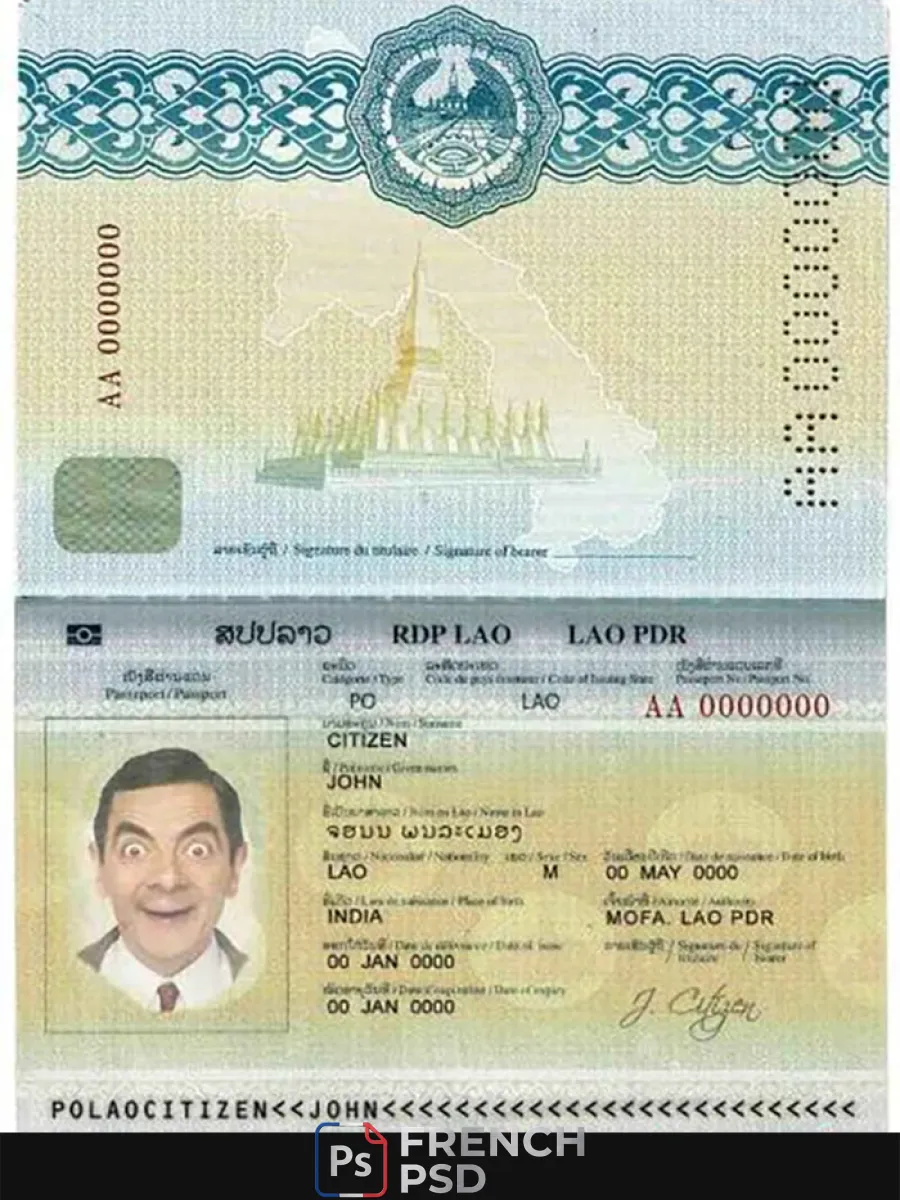 Laos passeport — Passeports