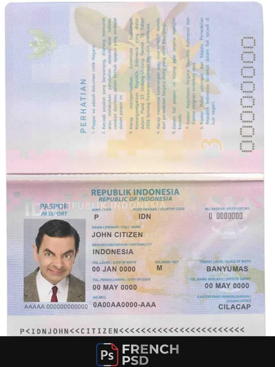 Indonésie passeport — Passeports