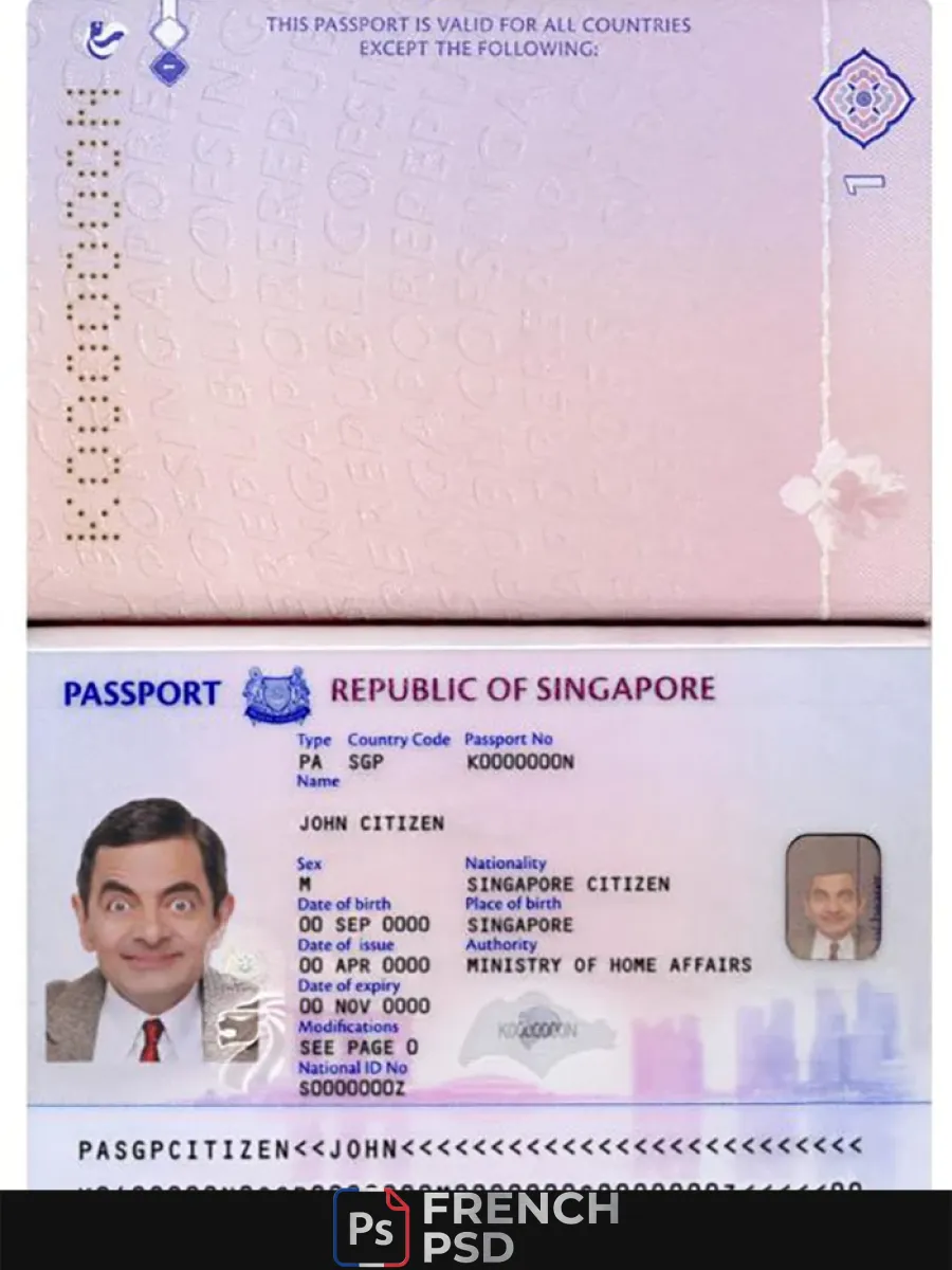 Singapour nouveau passeport 2017 — Passeports