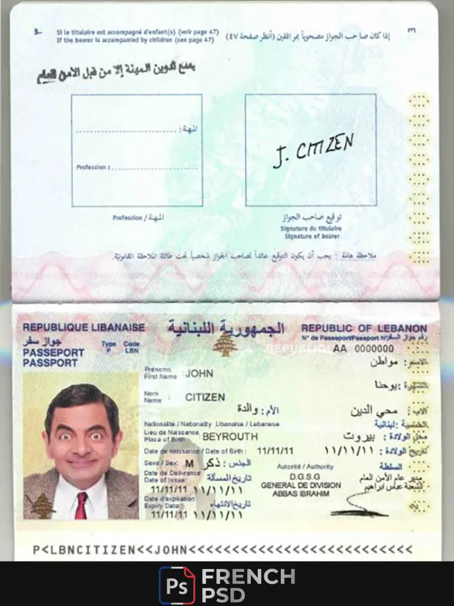 Liban passeport — Passeports
