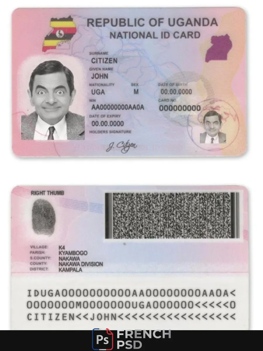 Ouganda Id — Cartes d'identité