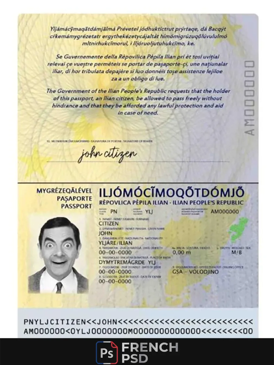 Ilia passeport — Passeports