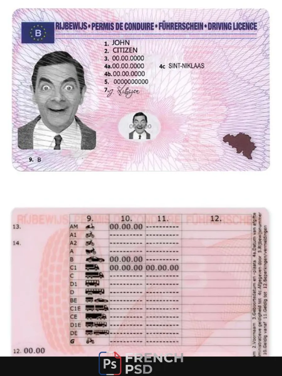 Belgique permis de conduire — Permis de conduire