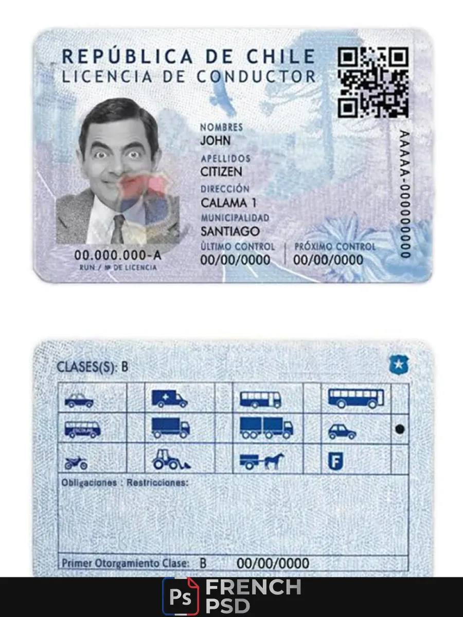 Chili permis de conduire — Permis de conduire