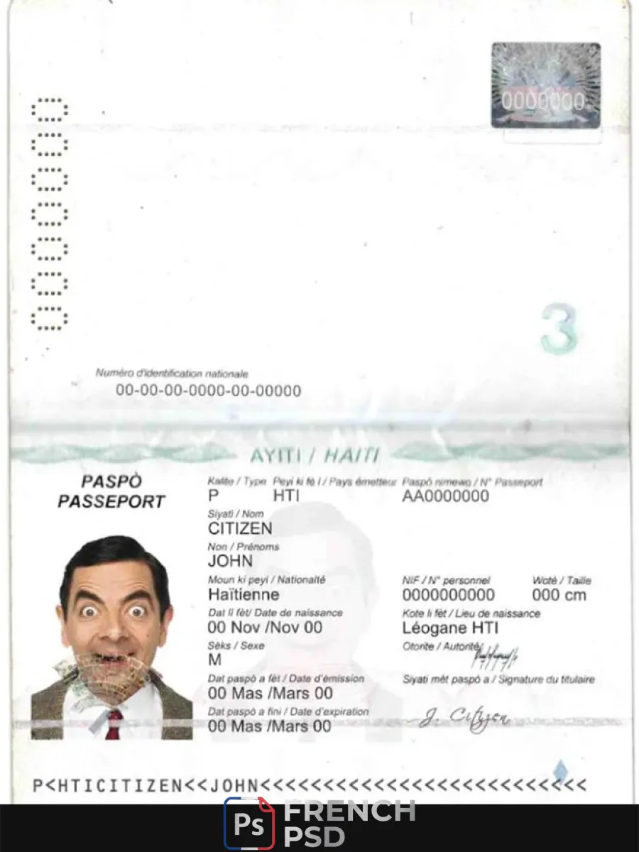 Haïti passeport — Passeports