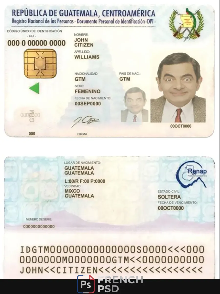 Guatemala Id — Cartes d'identité
