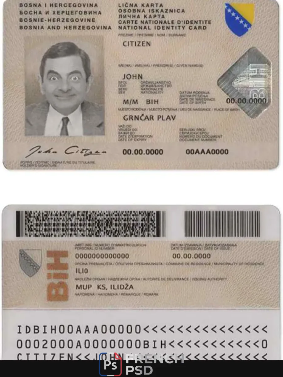 Bosnie et Herzégovine Id 2 — Cartes d'identité