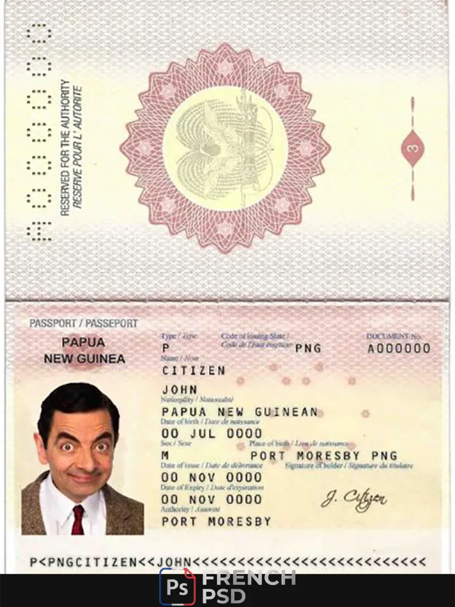 Papouasie nouveau Guinée passeport — Passeports