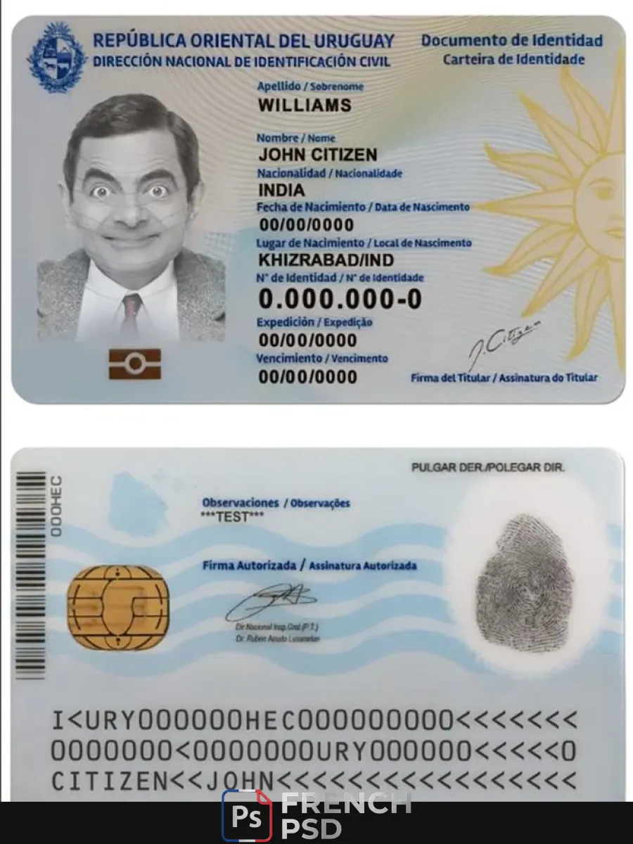 Uruguay Id — Cartes d'identité