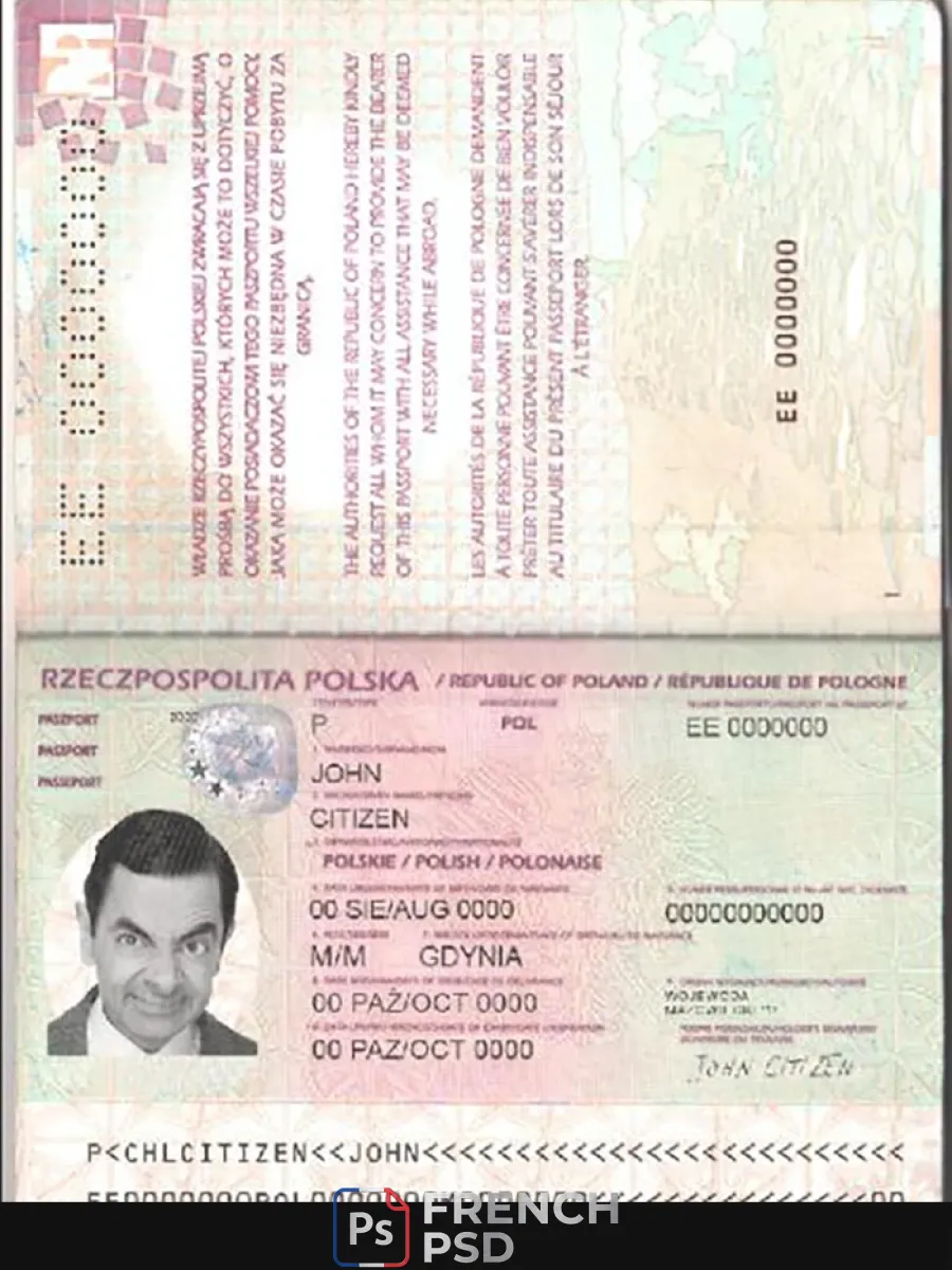 Pologne passeport 2011 2018 — Passeports