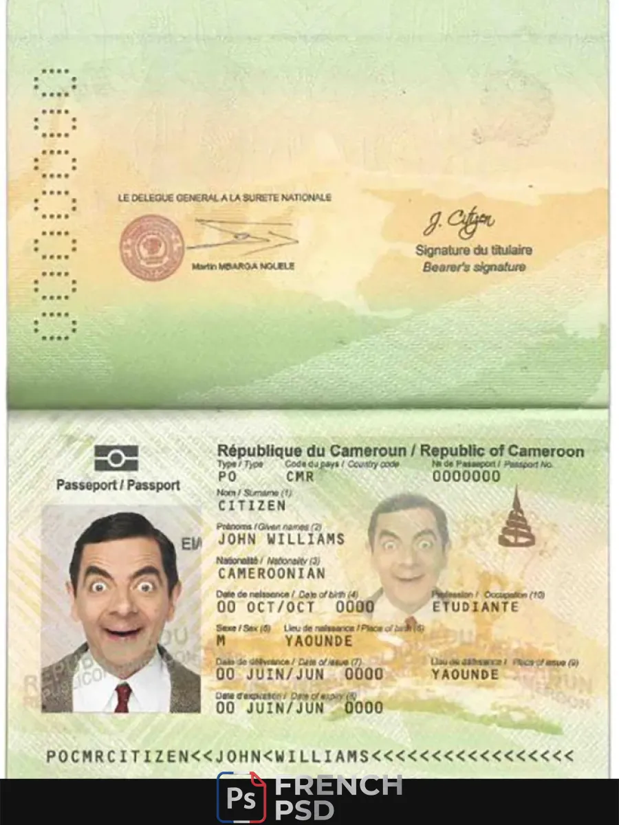 Cameroun passeport — Passeports