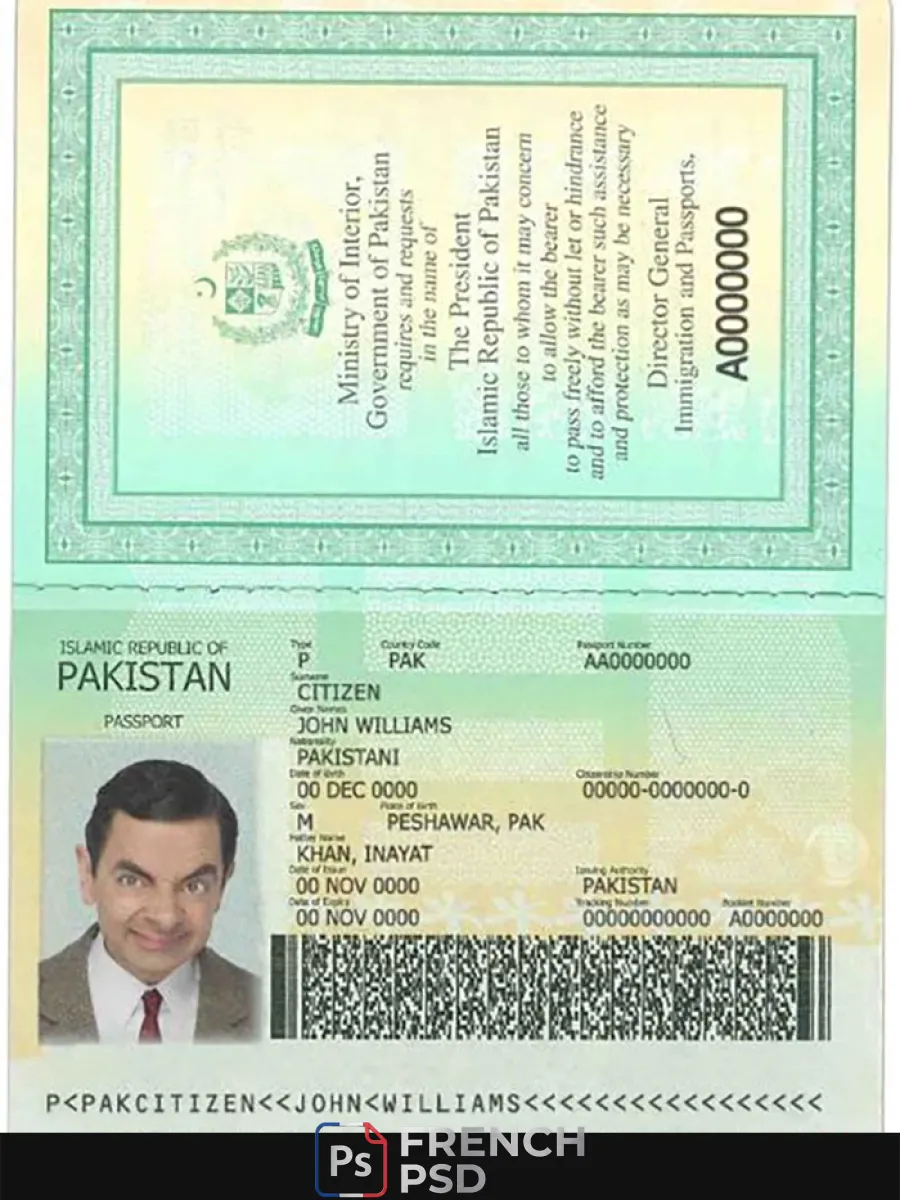 Pakistan passeport — Passeports
