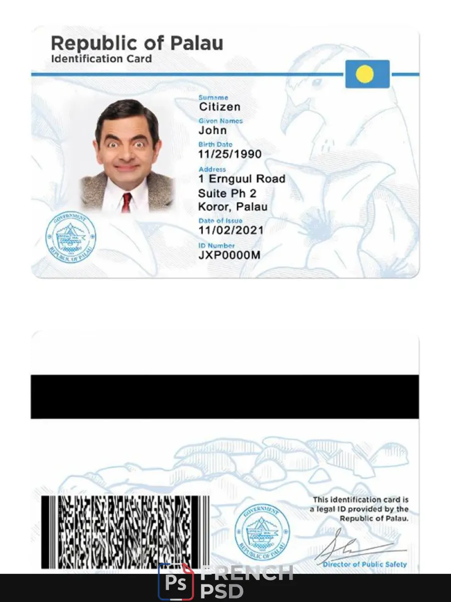 Palaos carte d'identité — Cartes d'identité