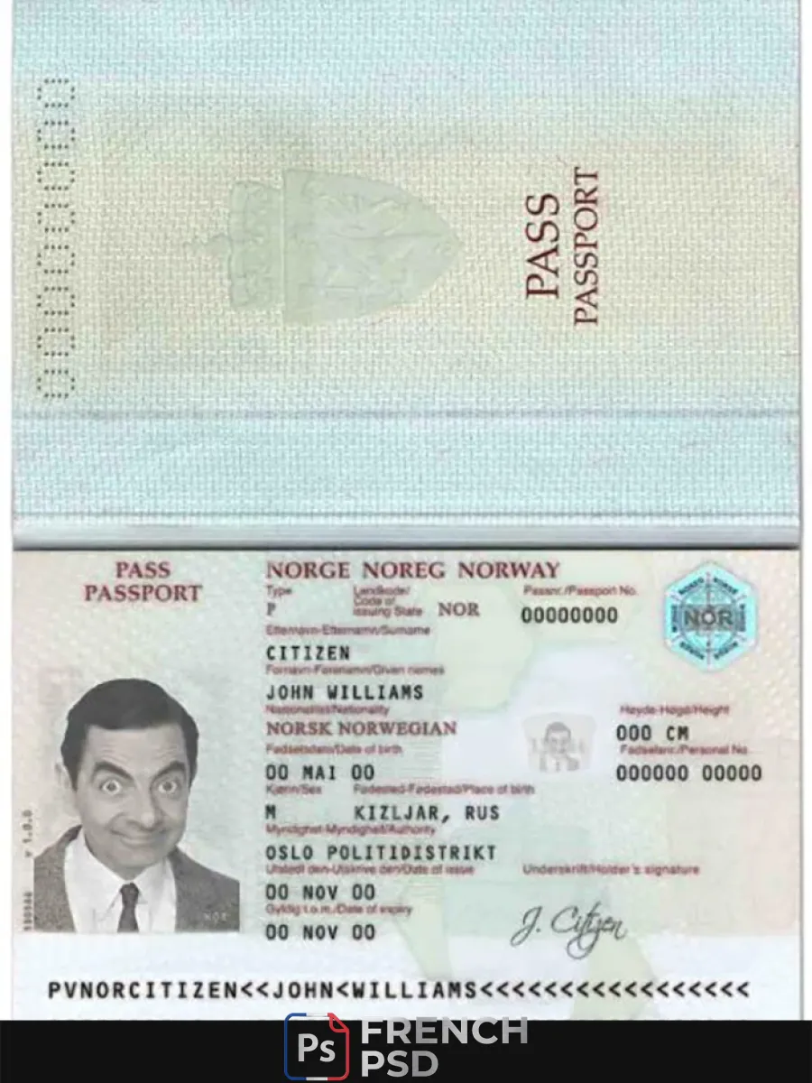 Norvège passeport — Passeports