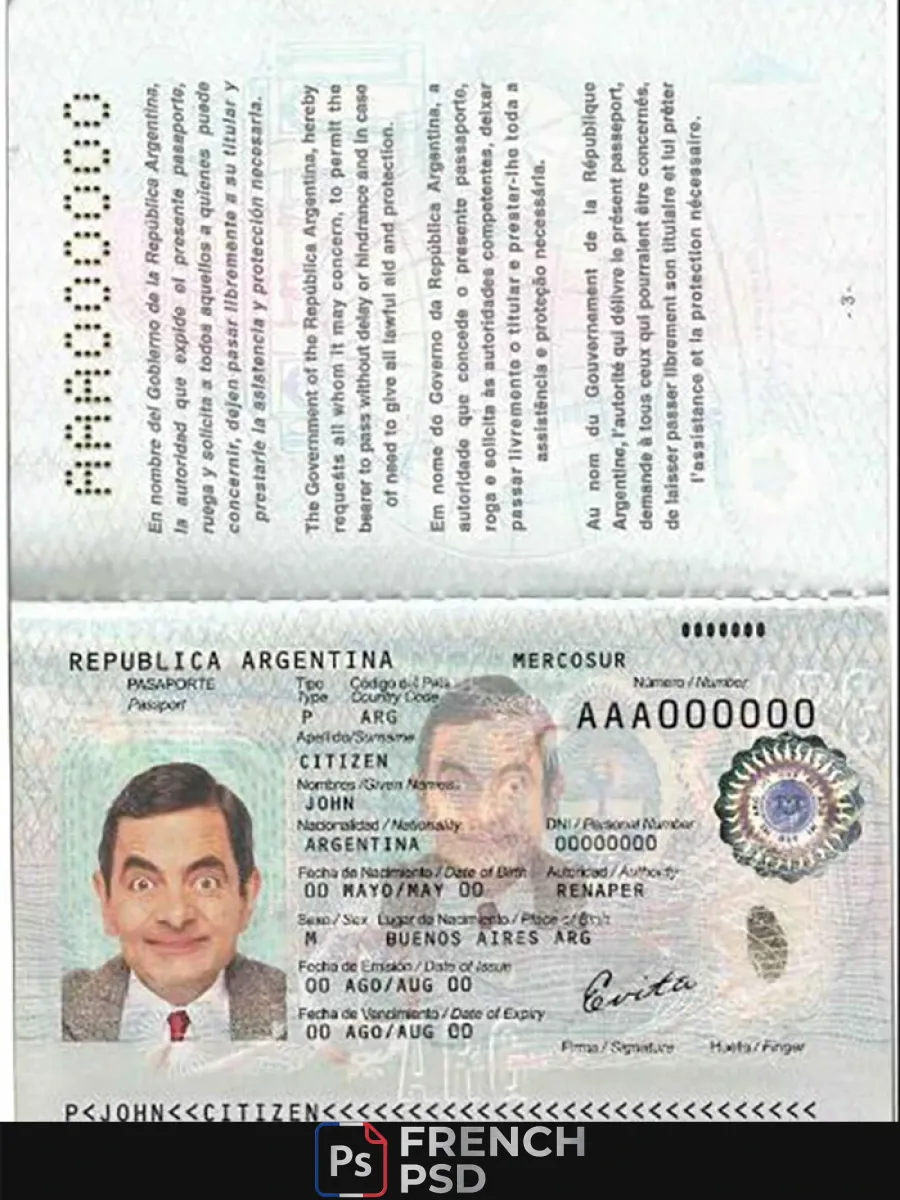 Argentine passeport — Passeports