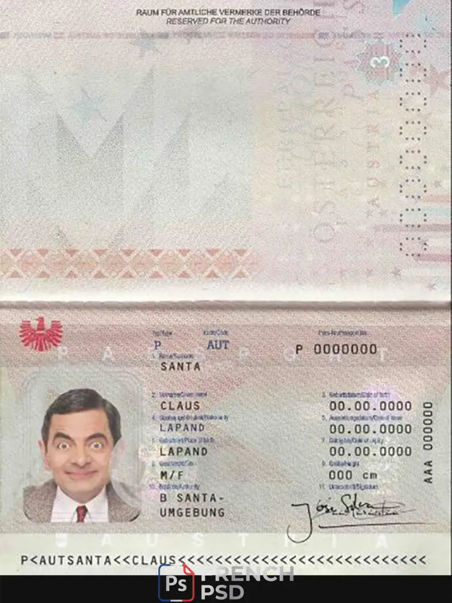 Autriche passeport — Passeports