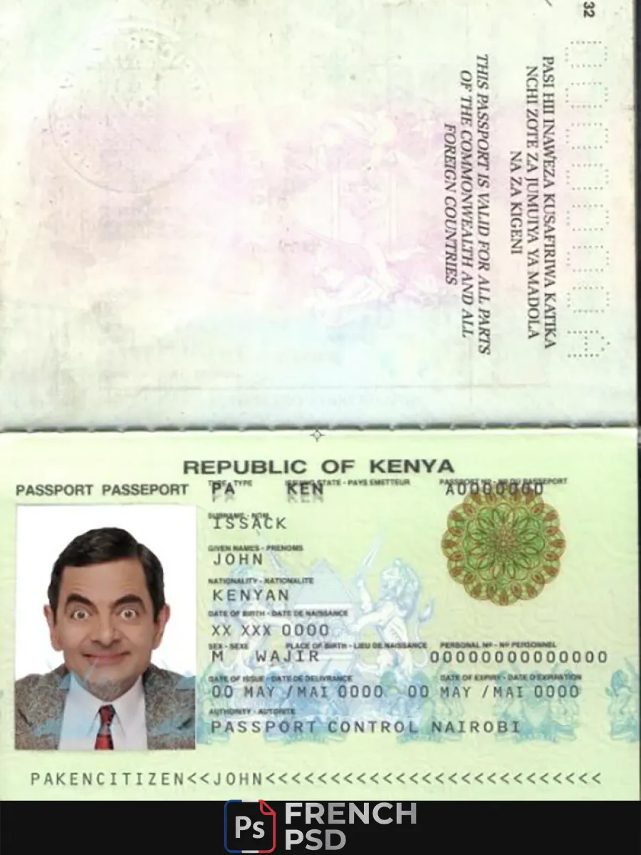 Kenya passeport — Passeports