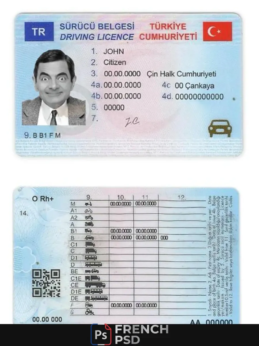 Turquie permis de conduire — Permis de conduire