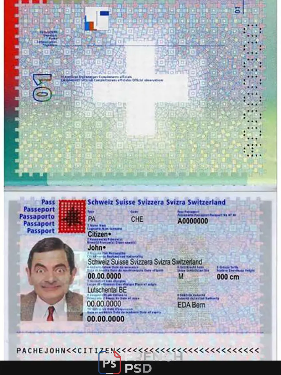 Suisse passeport — Passeports