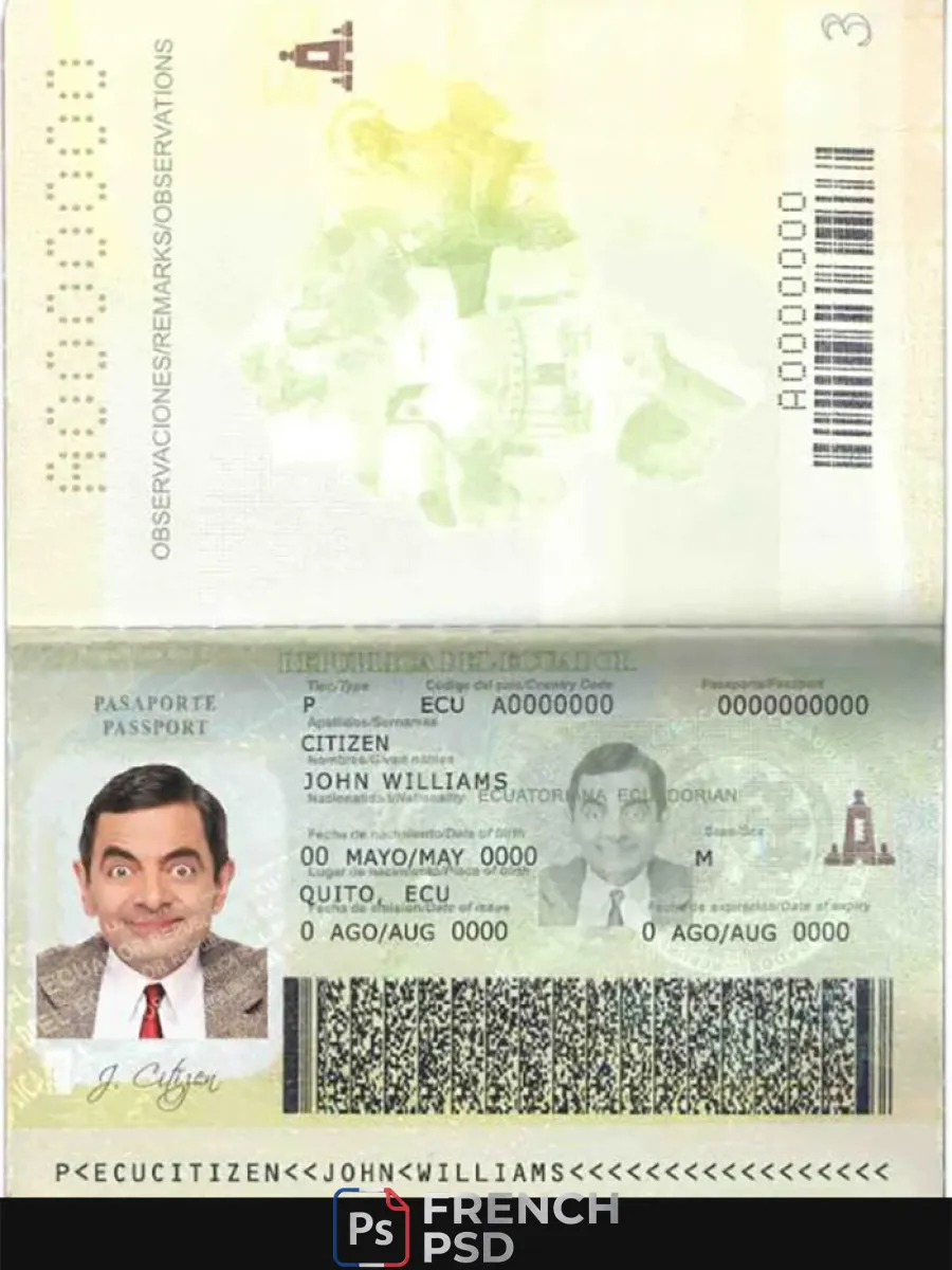 Équateur passeport — Passeports
