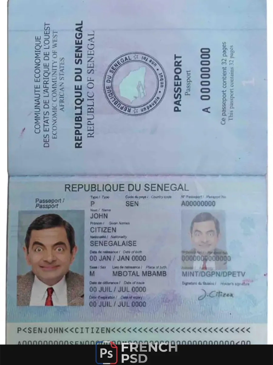 Sénégal passeport — Passeports