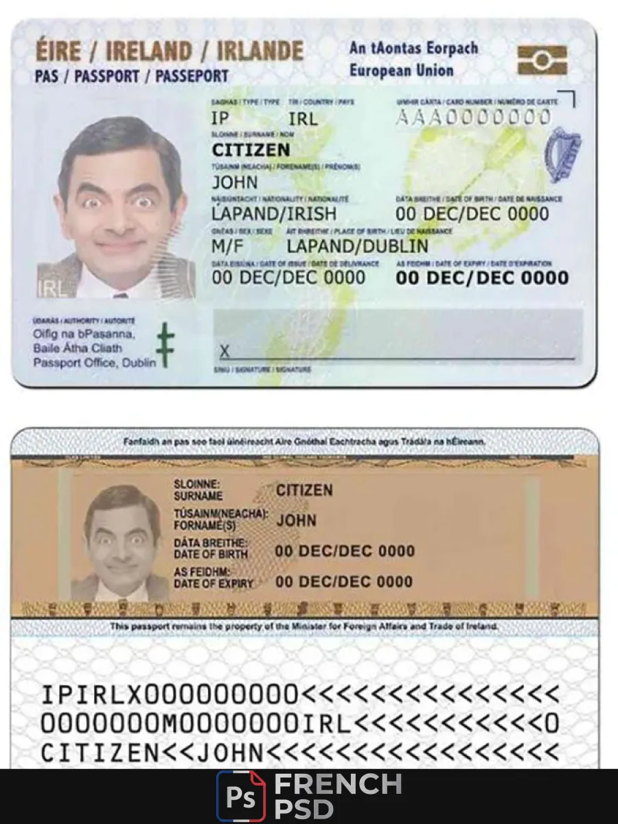 Irlande Id — Cartes d'identité