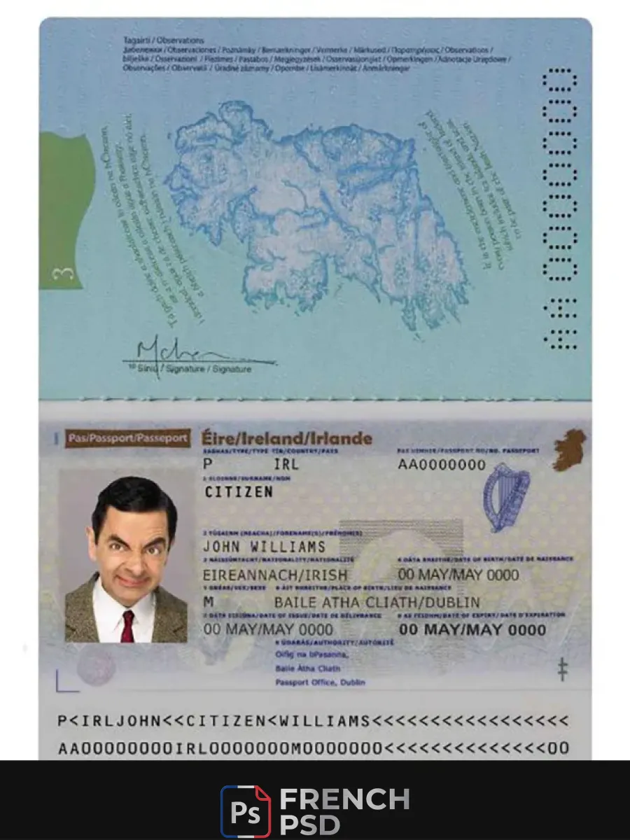 Irlande passeport — Passeports