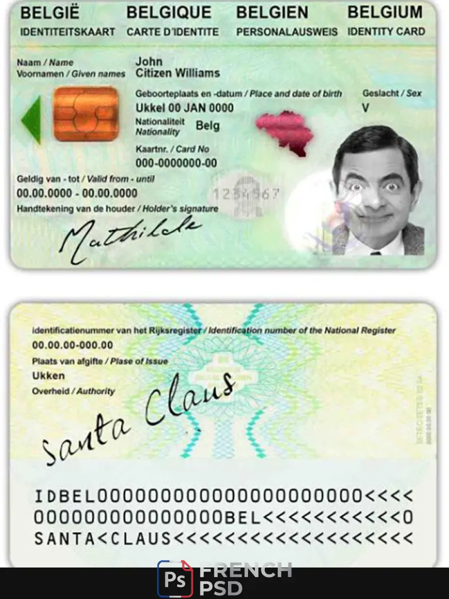 Belgique Id — Cartes d'identité