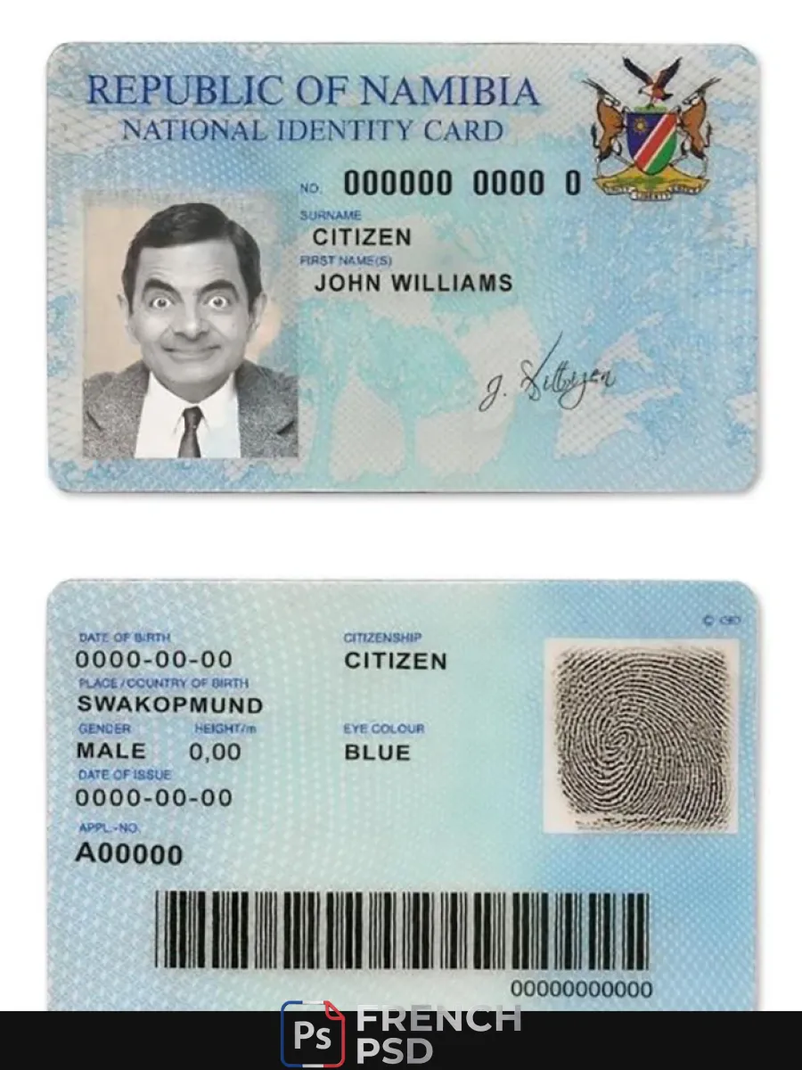 Namibie Id — Cartes d'identité