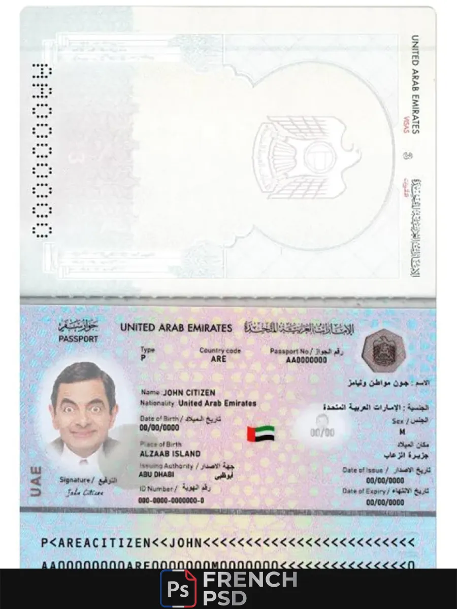 EAU passeport 2022 présent — Passeports