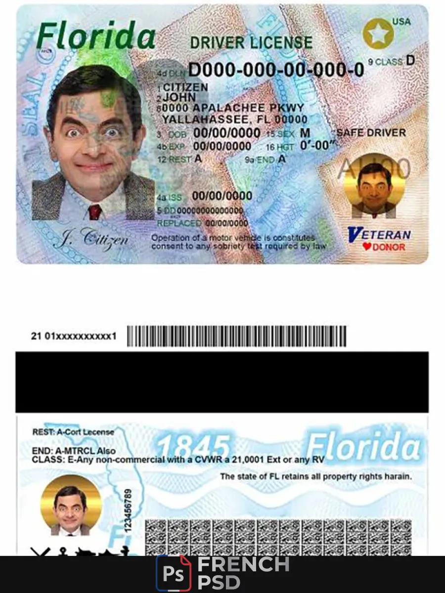 États-Unis Florida permis de conduire