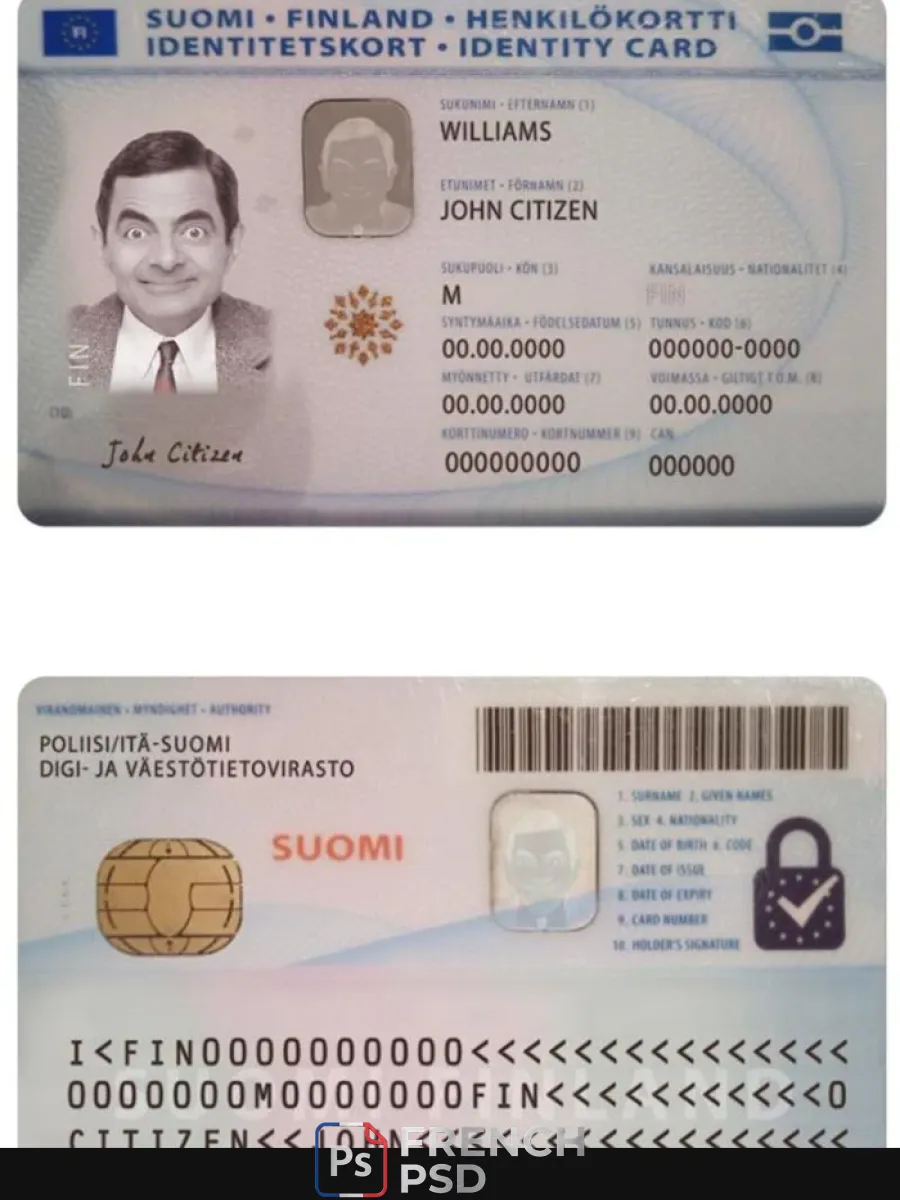 Finlande Id — Cartes d'identité
