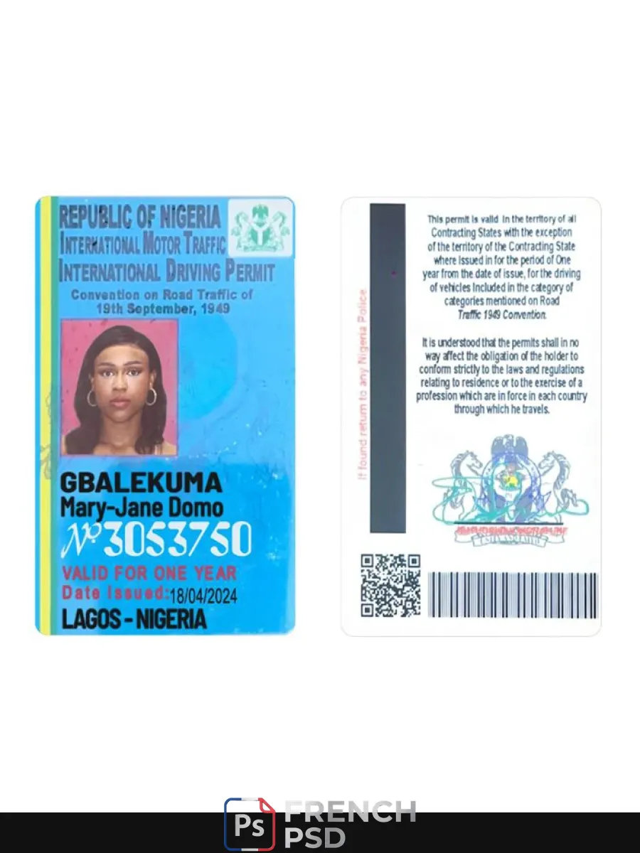 Nigéria permis de conduire international — Permis de conduire
