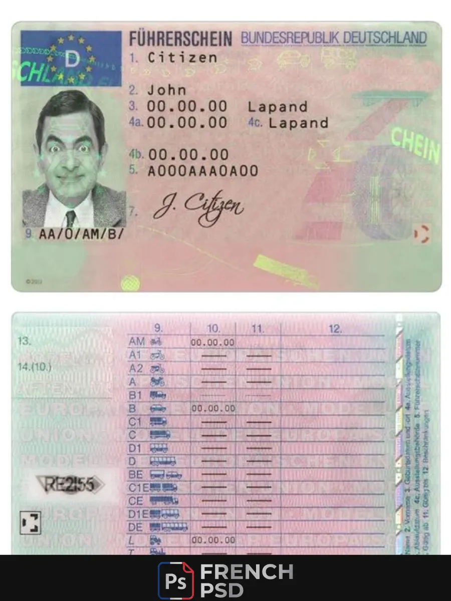 Allemagne permis de conduire — Permis de conduire