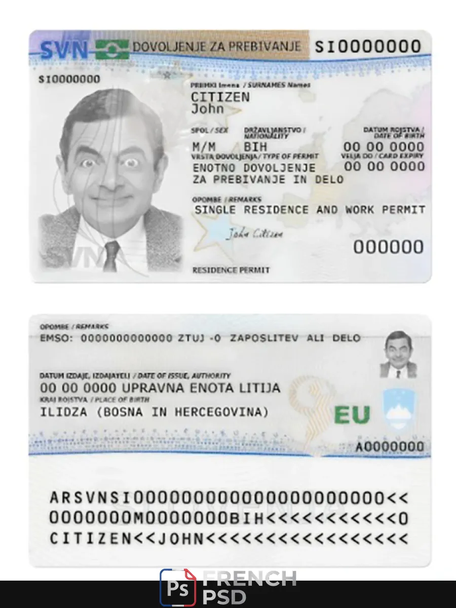 Slovénie titre de séjour carte — Titre de séjour