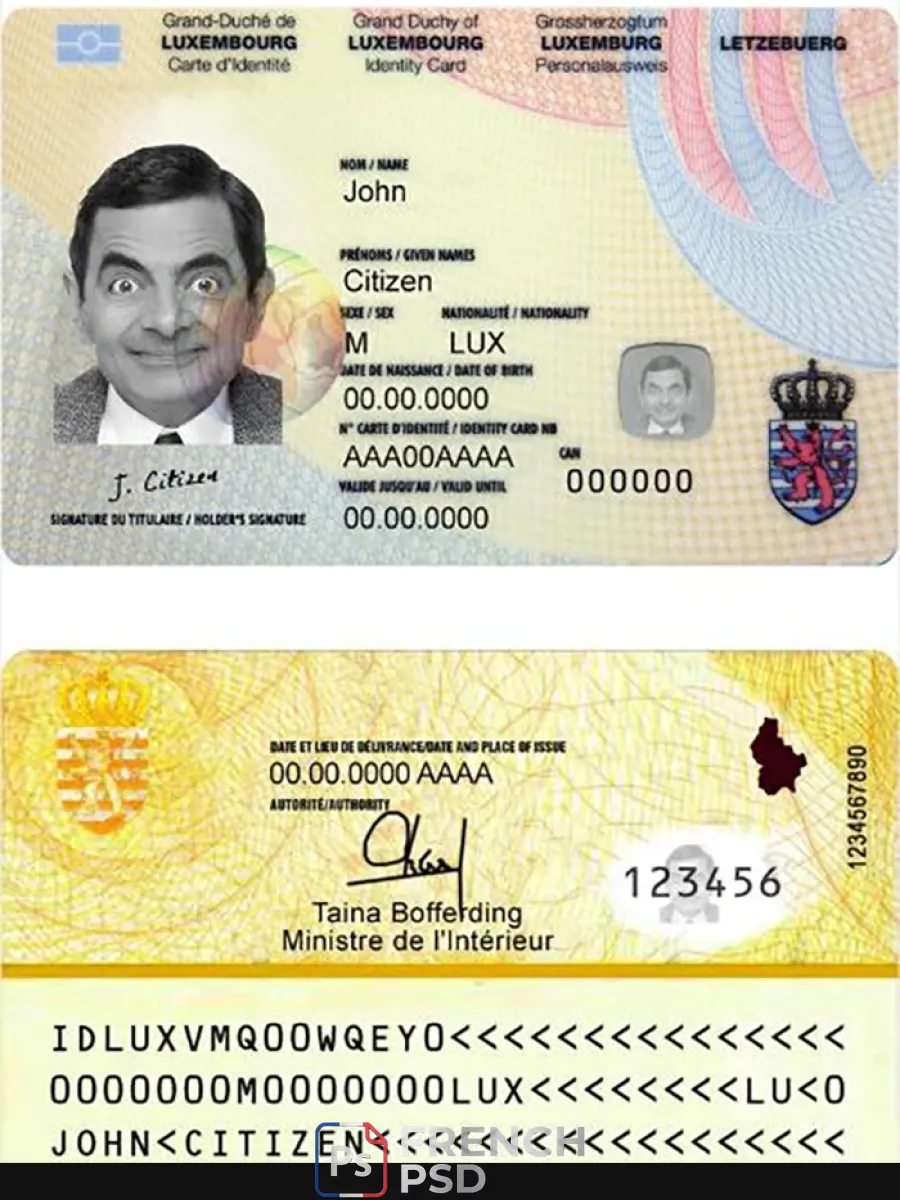 Luxembourg Id — Cartes d'identité