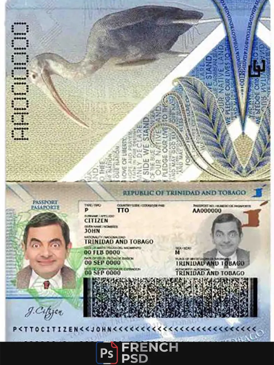 Trinité et Tobago passeport — Passeports