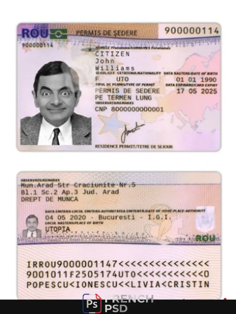 Roumanie titre de séjour