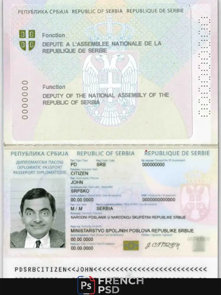 Serbie diplomatique passeport 2008 2016 — Passeports