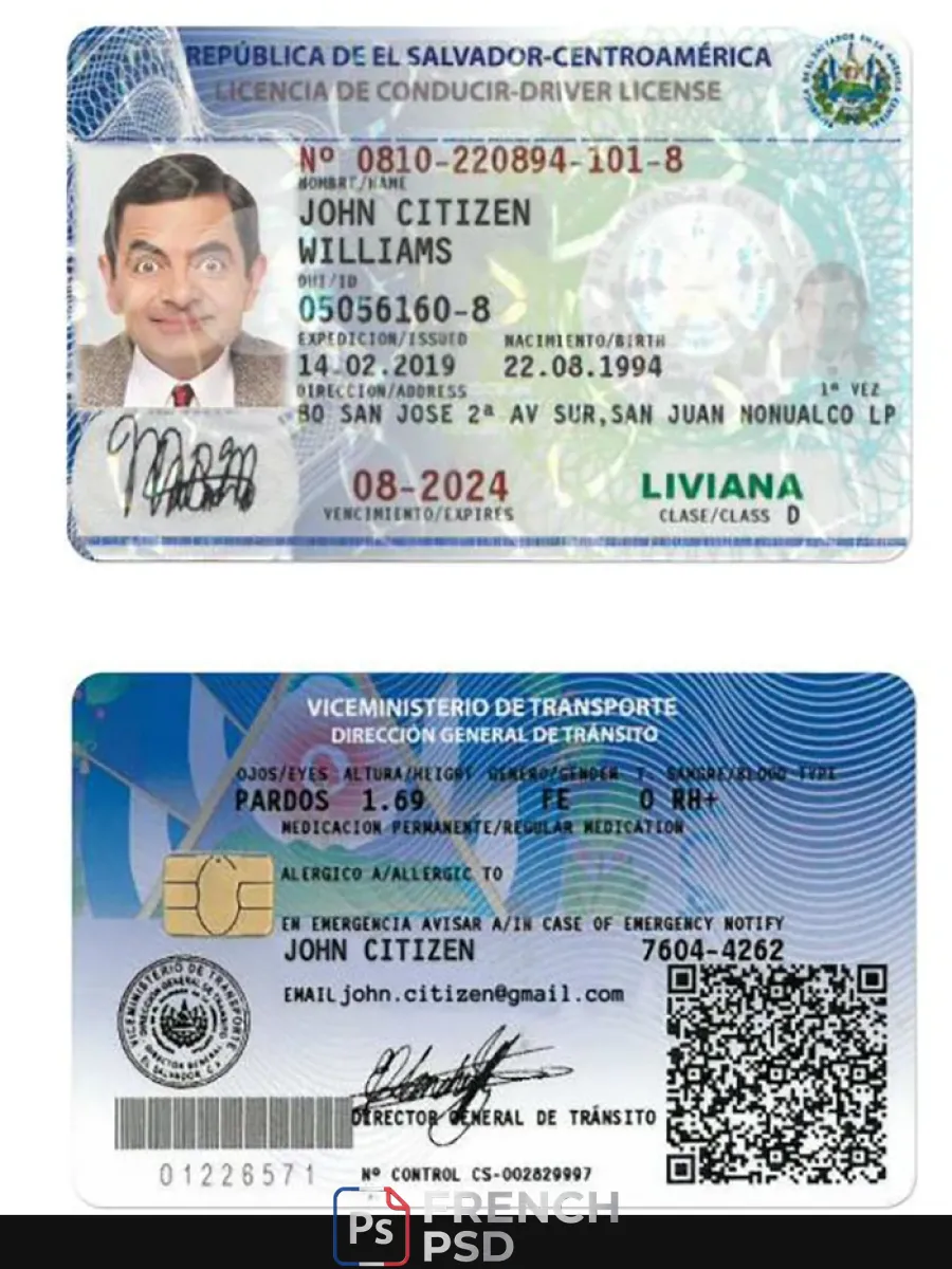 Salvador permis de conduire — Permis de conduire