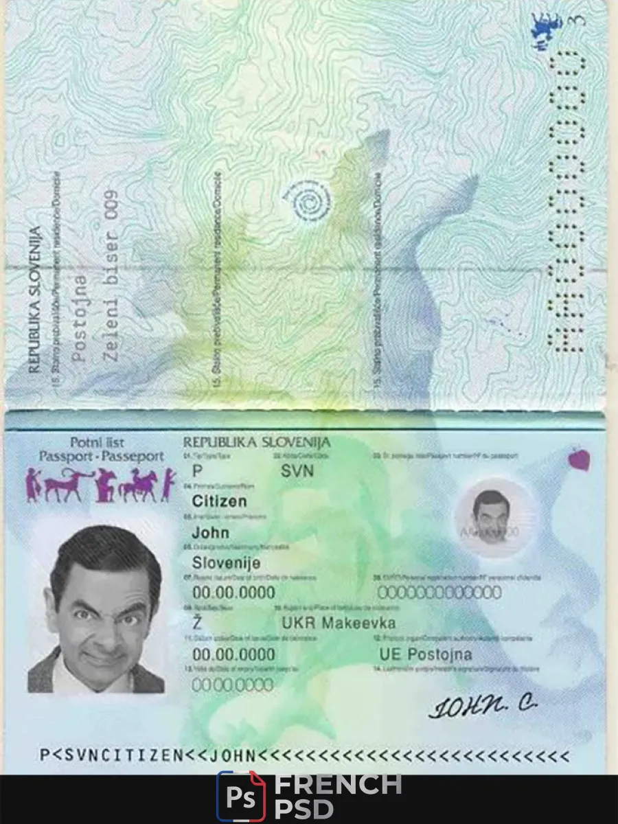 Slovénie passeport