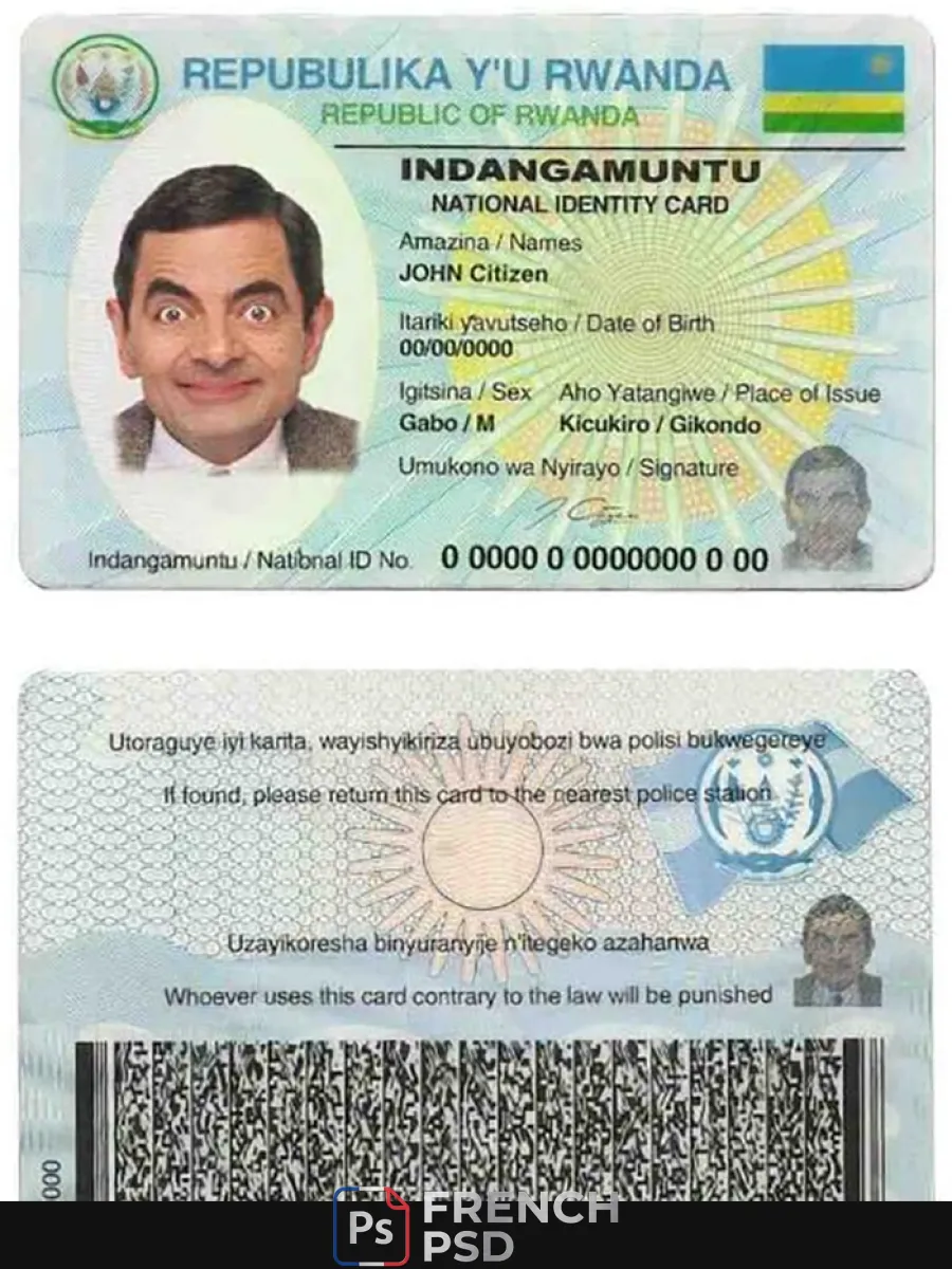 Rwanda Id 2 — Cartes d'identité