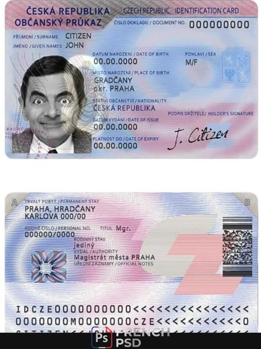 Tchéquie Id 1 — Cartes d'identité